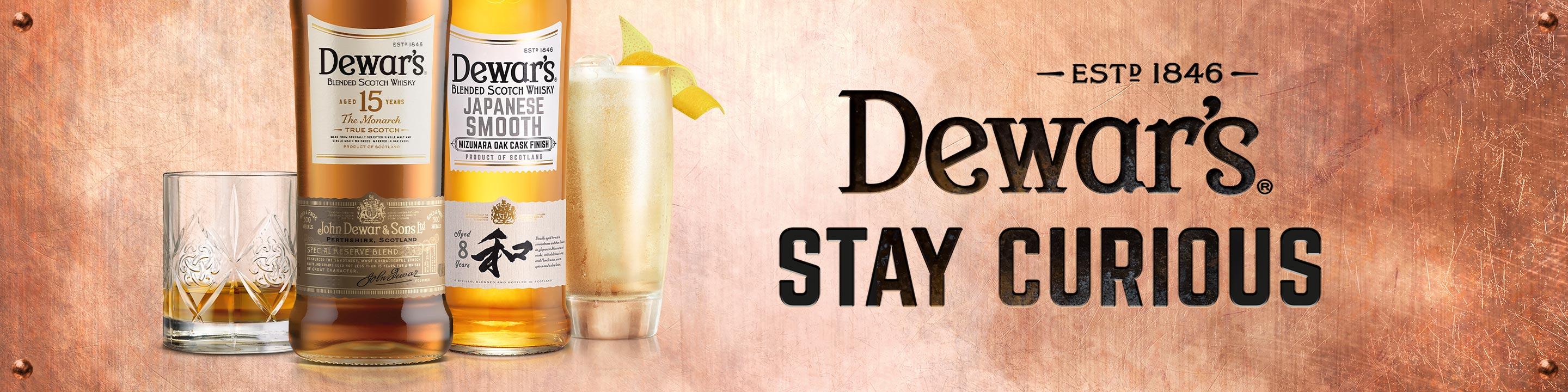 For nearly 150 years, Dewar's seven Master Blenders have pioneered, evolved, and refined the double ageing process. By creating our whisky in this way, we ensure that all the flavors from the component parts are given time to intertwine together. Forging a harmonious, well-balanced blended scotch that is ridiculously smooth.