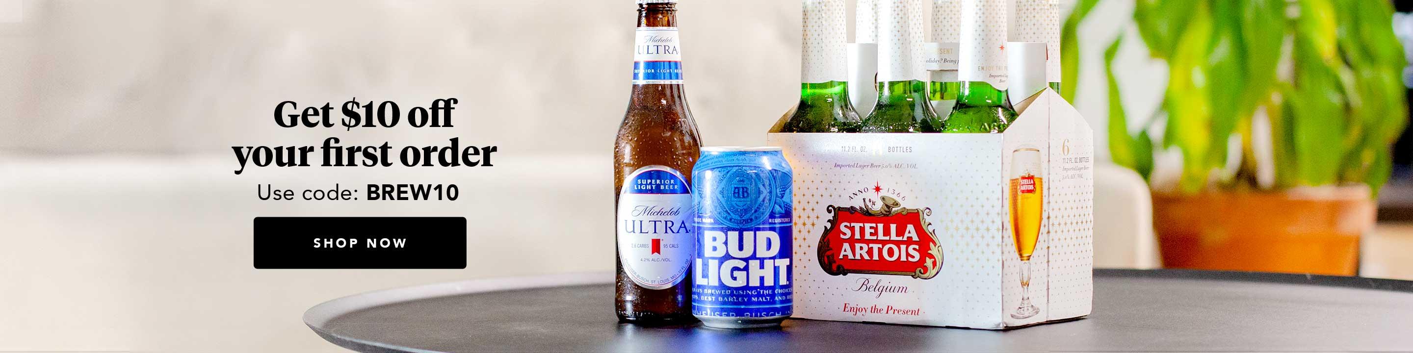 Get Anheuser-Busch products delivered right to your door via Minibar Delivery.
