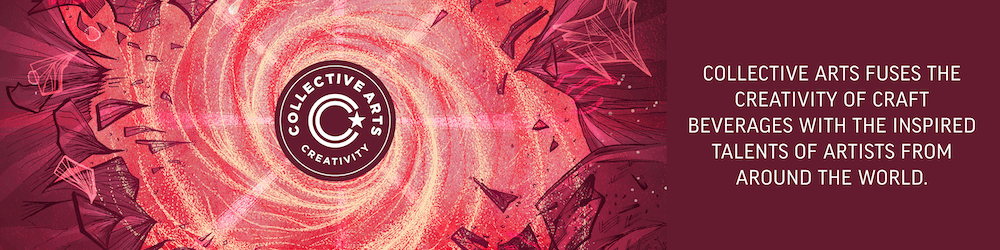 Collective Arts fuses the creativity of craft beverages with the inspired talents of artists from around the world. We feature limited-edition works of art on our labels, and we work to make sure the liquid on the inside is as diverse and creative as the artists we profile.