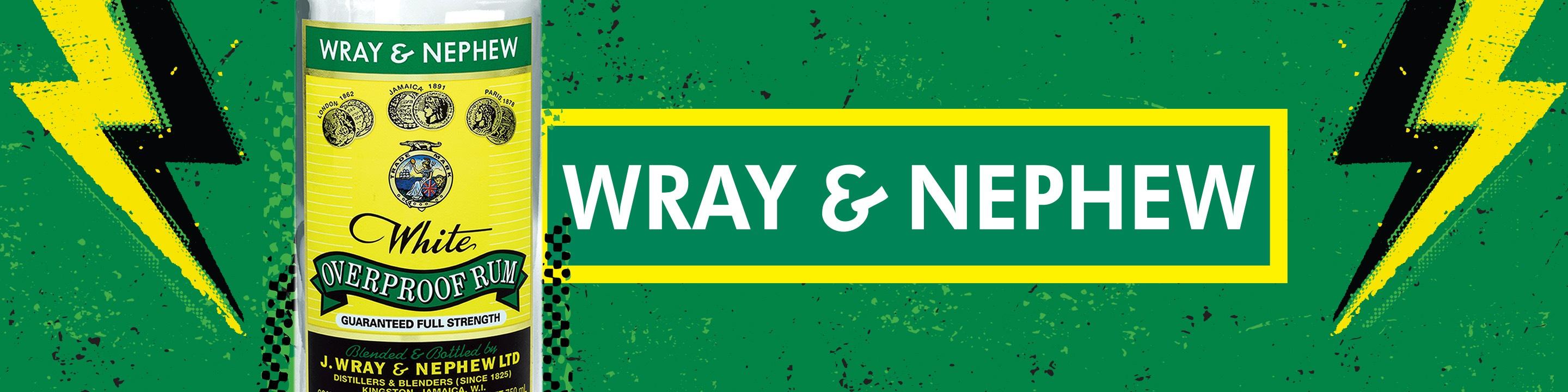 A legend in Jamaica, Wray and Nephew White Overproof Rum is flavourful, full-strength and full of character. 

 

Wray and Nephew White Overproof Rum is a very special blend of rums from Wray and Nephew's estates.    It is crystal clear and has a  fruity natural aroma with overtones of molasses.  It complexity adds a unique character to cocktails and is the essential ingredient in authentic Jamaican rum punch, as well as the secret ingredient in many rum-based signature drinks.

 

In Jamaica Wray and Nephew White Overproof Rum is not just a drink, it infuses the culture of Jamaica and pours through different aspects of the Jamaican people's social lives as part of the ritual and everyday living.  Wray & Nephew White Overproof Rum is as much a part of Jamaica as the black green and gold of the Country’s flag. 

Buy Wray & Nephew online now from nearby liquor stores via Minibar Delivery. 