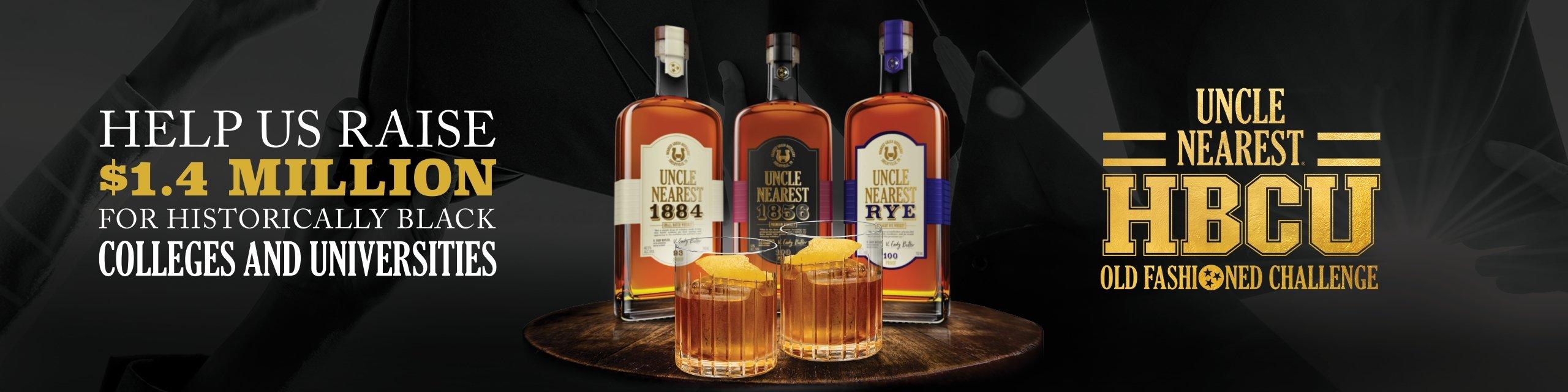 Uncle Nearest Premium Whiskey is the fastest growing "independent American whiskey brand in U.S. history. In 2019, Uncle Nearest 1884 joined the award-winning Uncle Nearest Premium Whiskey line-up including Uncle Nearest 1820 and Uncle Nearest 1856. Together, these three ultra-premium whiskies have garnered more than 85 awards since launching in July 2017, including two “World’s Best” by World Whiskies Awards, “Top 5 Whiskies in the World,” by Cigar & Spirits Magazine, “Chairman’s Trophy, Platinum and Double Gold” by SIP Awards and “Best American Whiskey.”