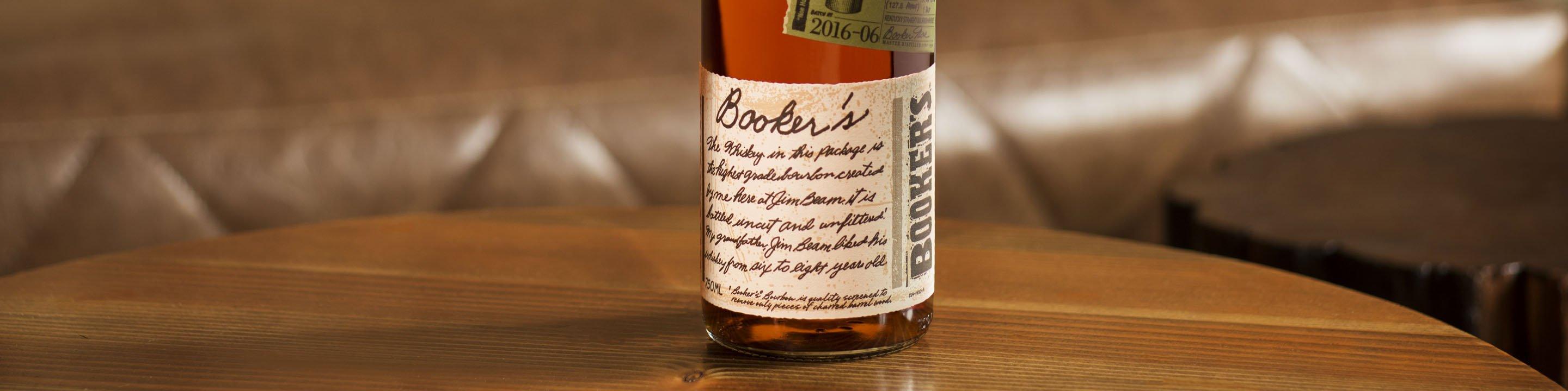 Discover Booker's® Bourbon, a small batch bourbon whiskey. Learn more about our cask strength bourbon, tasting notes, and more!

Buy Booker's online now from nearby liquor stores via Minibar Delivery.