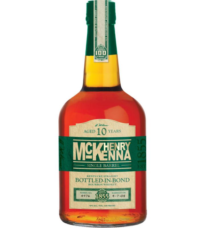Henry Mckenna Single Barrel Bottled In Bond Straight Bourbon Aged 10 YR