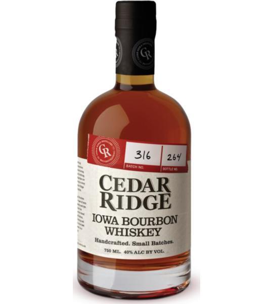 Cedar Ridge Iowa Bourbon Whiskey