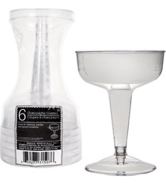 Disposable Champagne Glasses