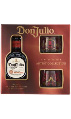 image-Don Julio Reposado Tequila Gift Set with 2 Rocks Glasses