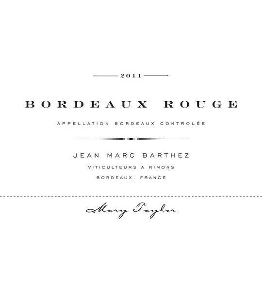 Jean Marc Barthez Bordeaux Rouge