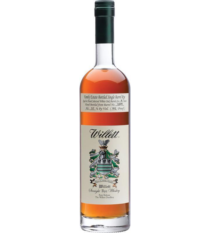 Willett Cask Strength 2-Year Rye