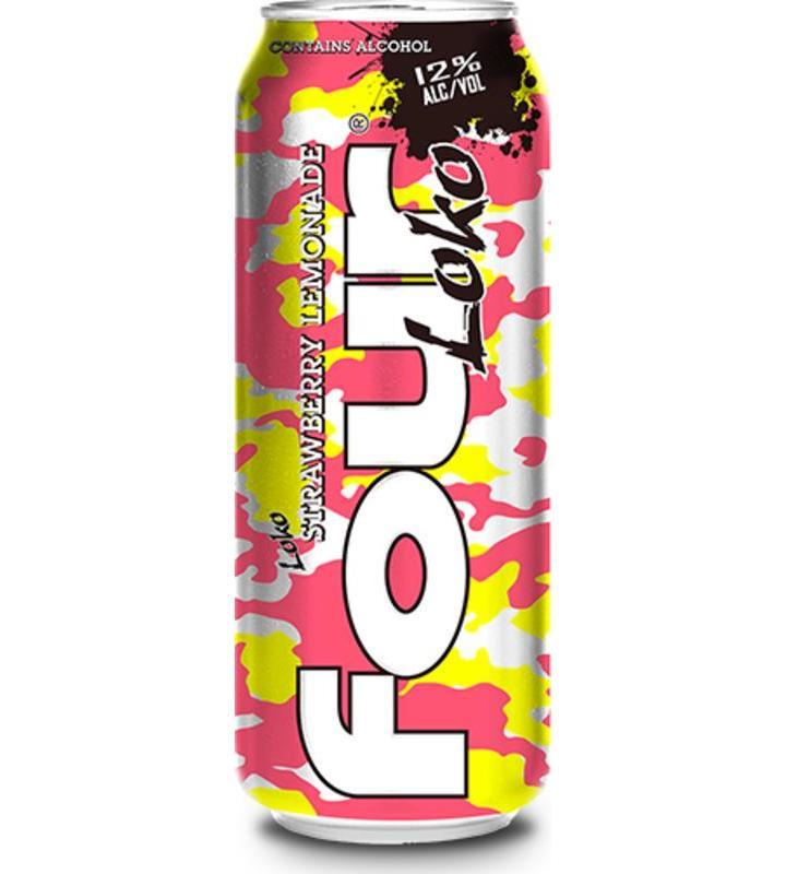 Four Loko Strawberry Lemonade