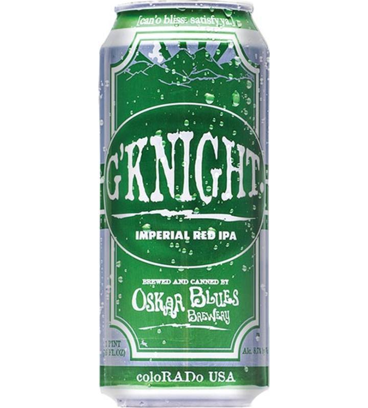Oskar Blues G'Knight Imperial Red IPA