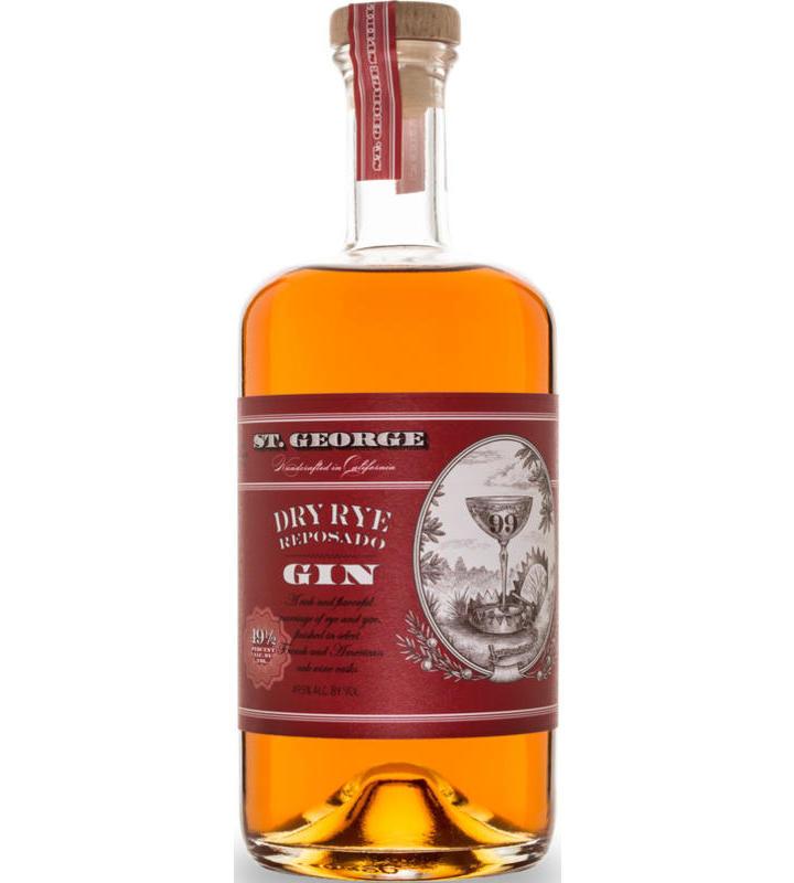 St. George Dry Rye Reposado Barrel Aged Gin