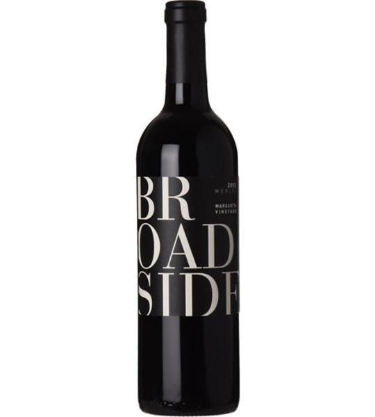 Broadside Paso Robles Margarita Vineyard Merlot 2013