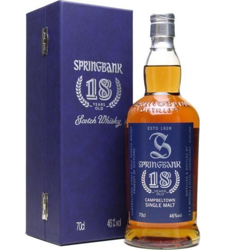 Springbank Single Malt Scotch 18 Year