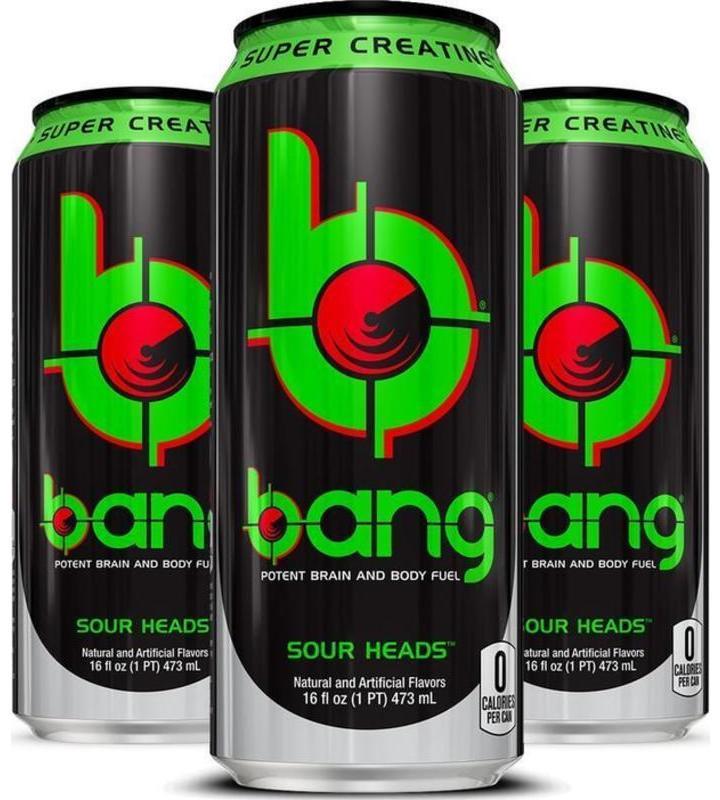 Bang Energy Drink Sour Heads
