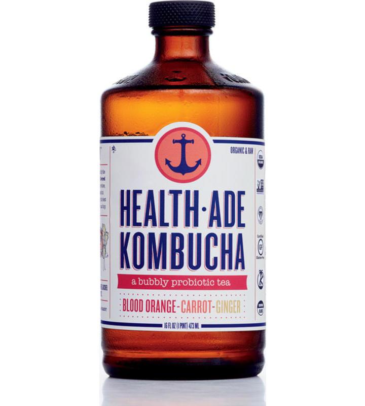 Health Ade Kombucha Blood Orange Carrot Ginger