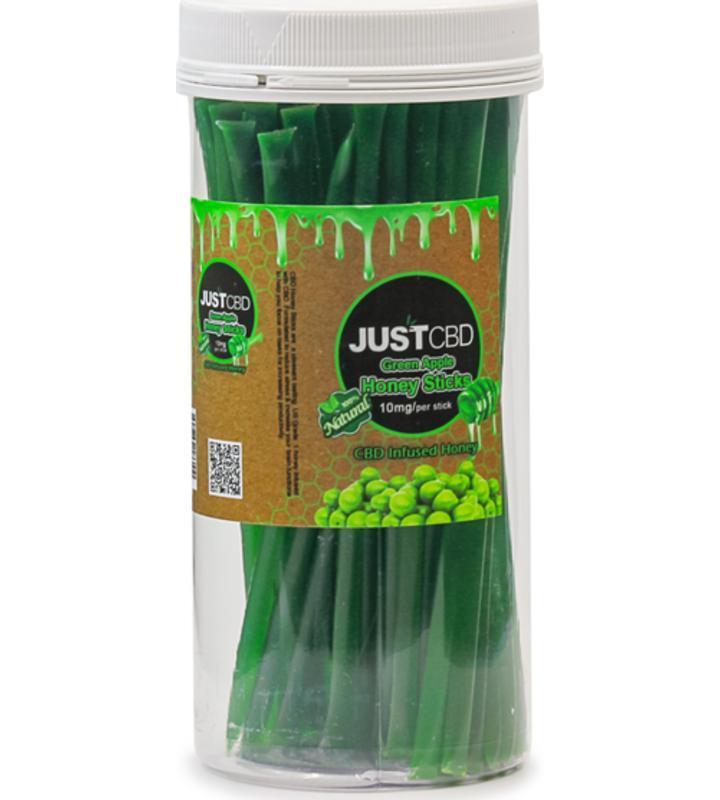 Just Cbd Honey Sticks Green Apple (100 mg)