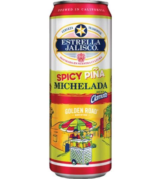 Estrella Jalisco/Golden Road Spicy Pina Michelada