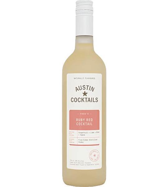 Austin Cocktails Fred’s Ruby Red Cocktail