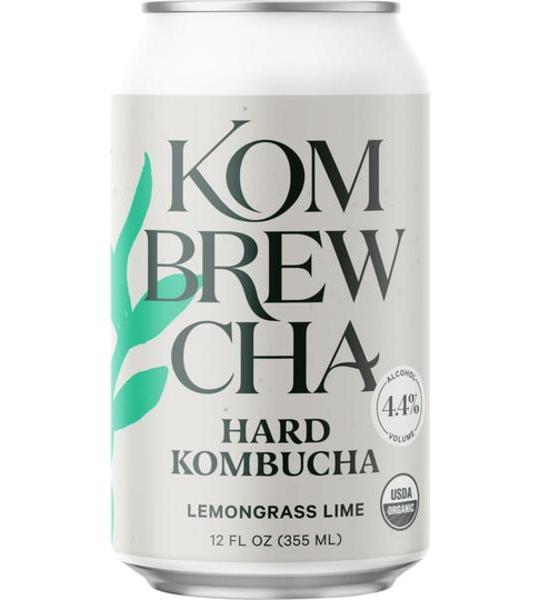Kombrewcha Hard Kombucha Lemongrass Lime