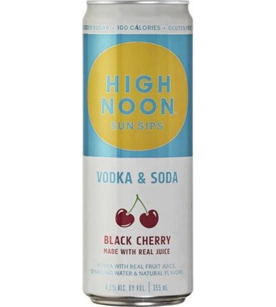 High Noon Black Cherry Hard Seltzer