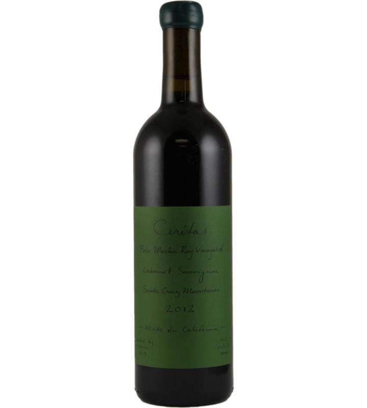 Ceritas Wines Santa Cruz Mountains Cabernet Sauvignon Peter Martin Ray Vineyard 2016