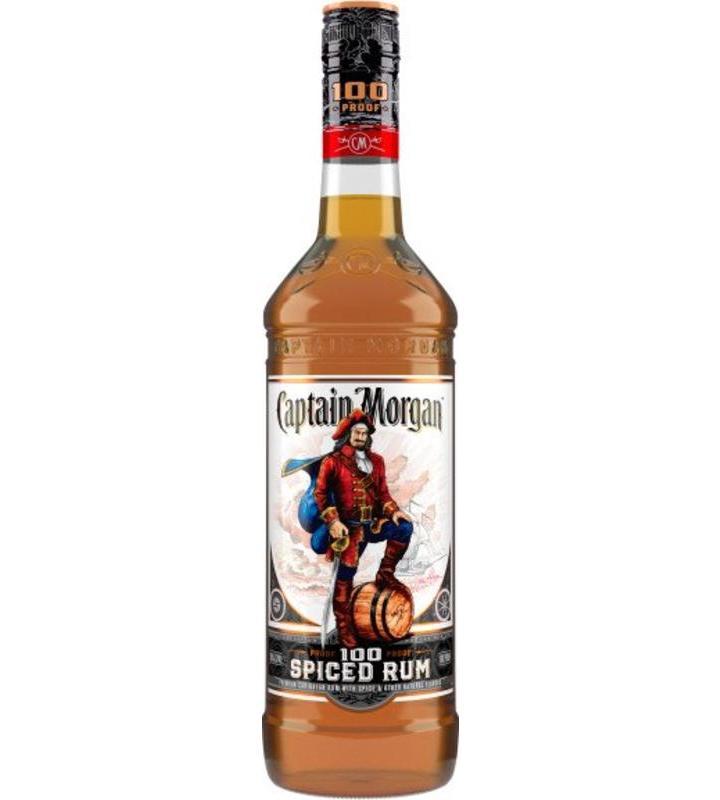 Captain Morgan 100 Proof Spiced Rum