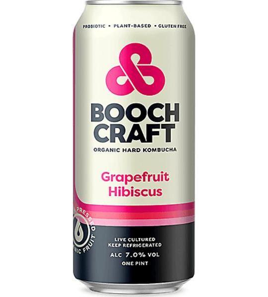 Boochcraft Kombucha Grapefruit Hibiscus