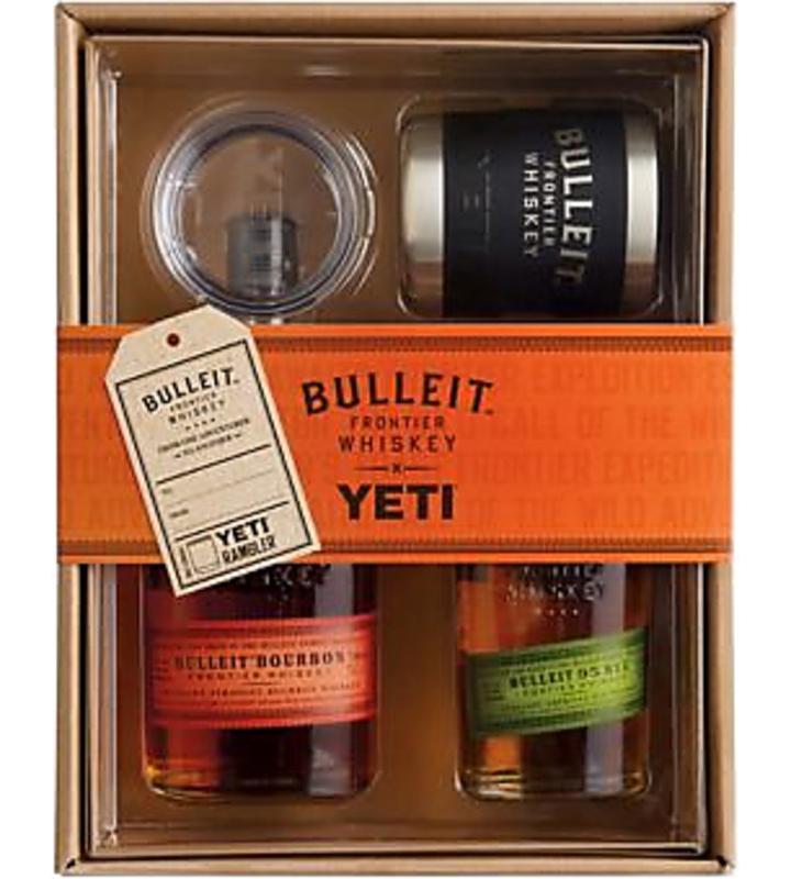 Bulleit Bourbon with Yeti Outdoor Pack