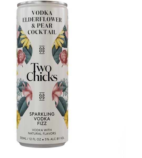 Two Chicks Cocktails Sparkling Vodka Fizz Minibar Delivery