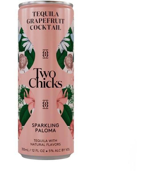 Two Chicks Cocktails Sparkling Paloma Minibar Delivery