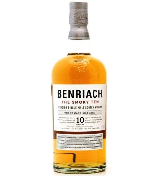 Benriach The Smoky Ten Speyside Single Malt Scotch Whisky