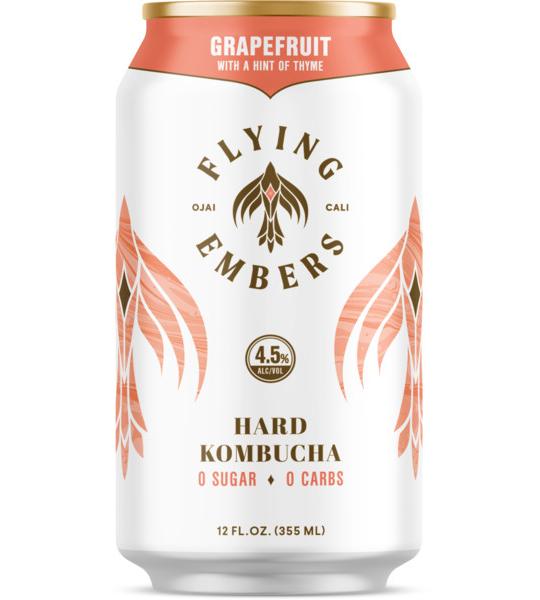 Flying Embers Grapefruit Hard Kombucha