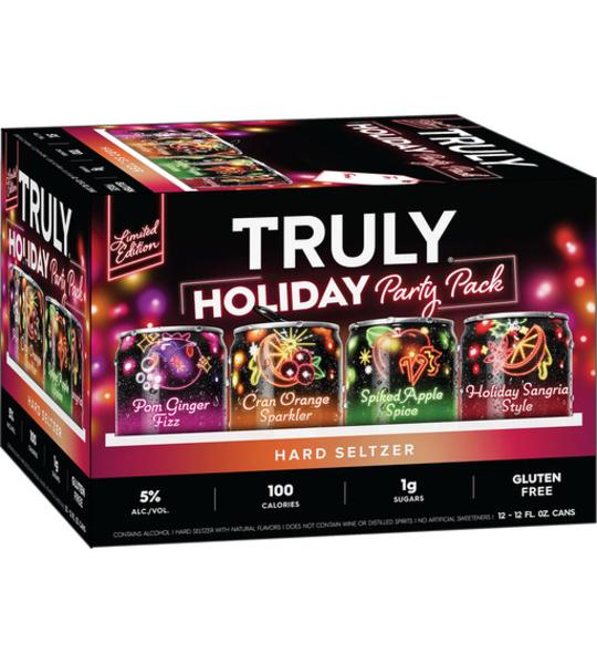 Truly Hard Seltzer Holiday Party Pack