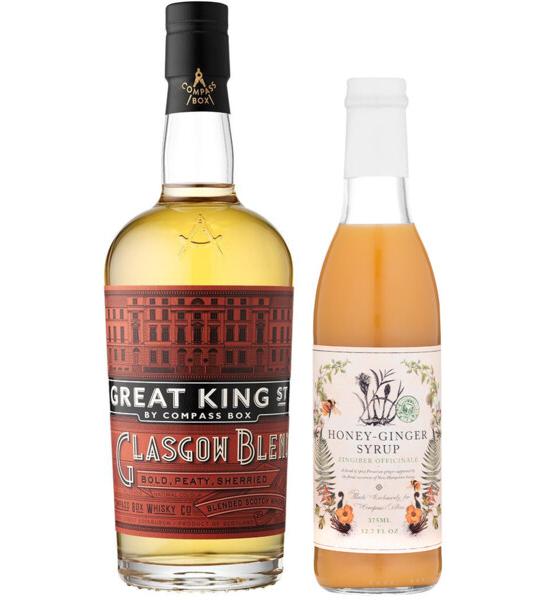Compass Box Great King Street Glasgow Blend with Honey Ginger Syrup