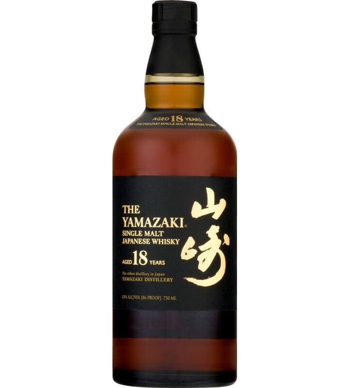 The Yamazaki Single Malt Japanese Whisky Aged 18 Years