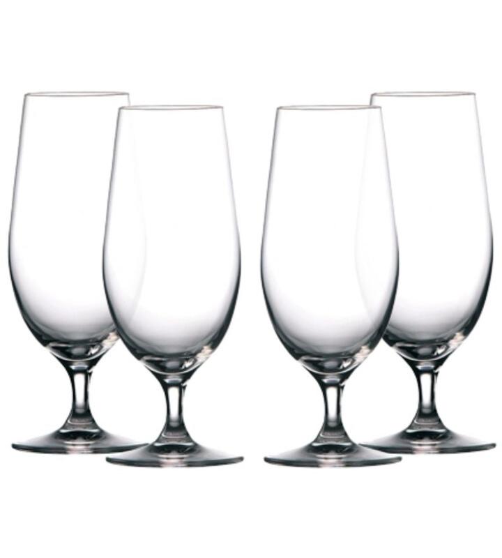 Marquis By Waterford "Moments" 15.5oz Beer Glasses - Set of 4