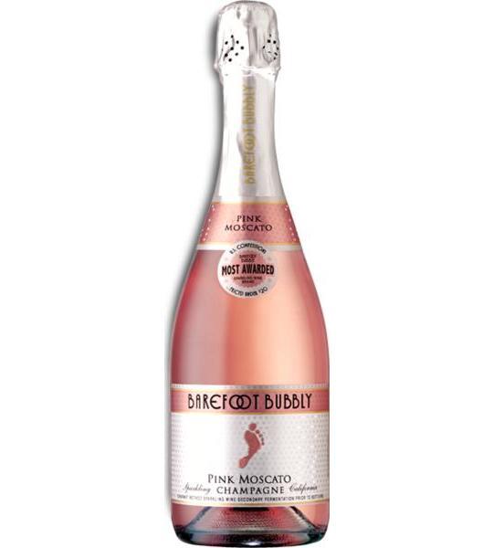 Barefoot Bubbly Pink Moscato
