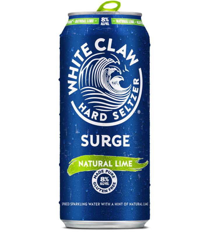 White Claw Hard Seltzer Surge Natural Lime