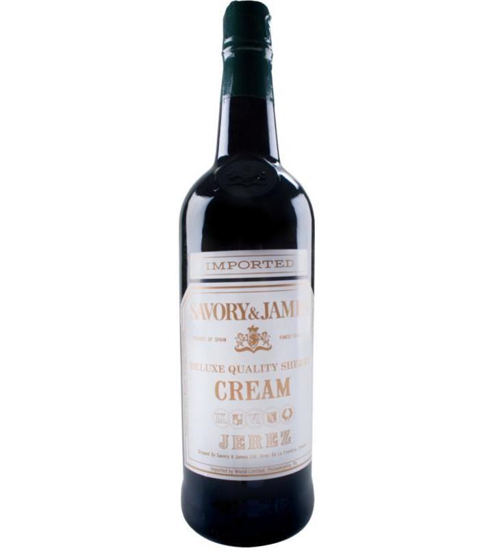 Savory & James Cream Sherry