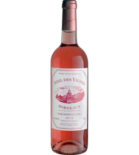 Axel Des Vignes Bordeaux Rosé
