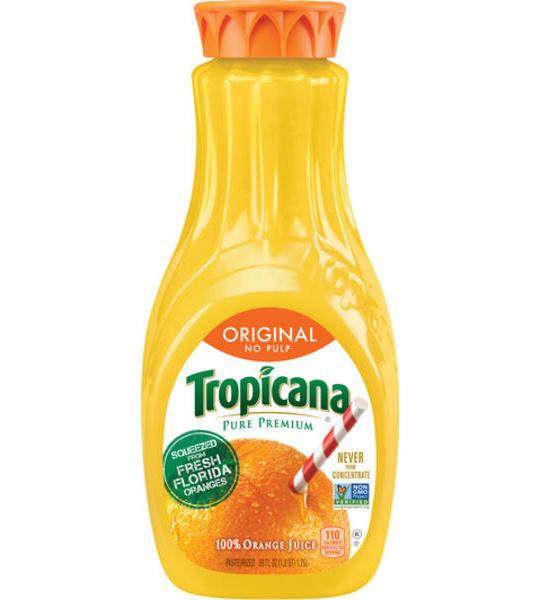 Tropicana No Pulp Orange Juice