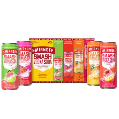 image-Smirnoff Smash Vodka and Soda Variety Pack
