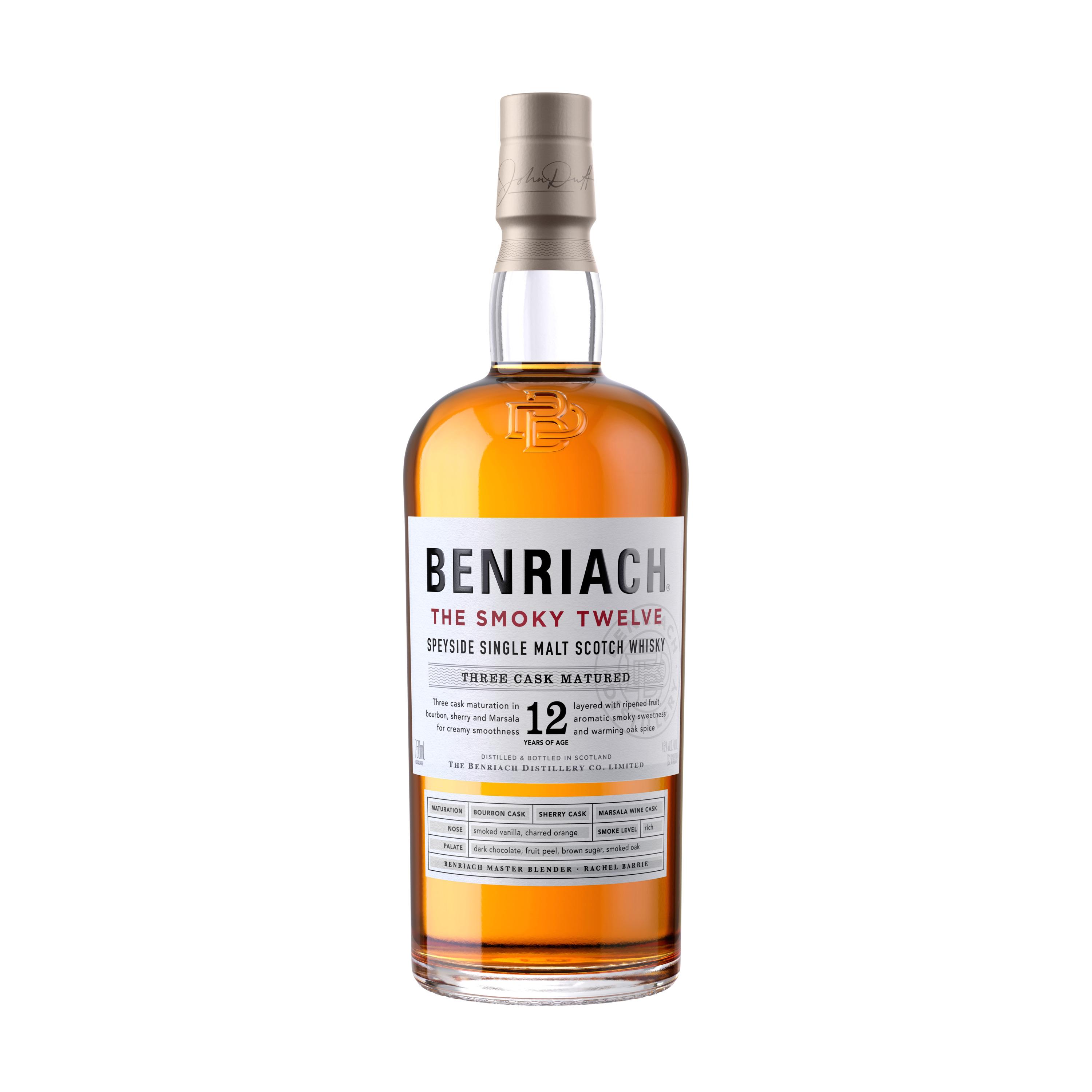 BenRiach The Smoky 12 Single Malt Scotch Whisky