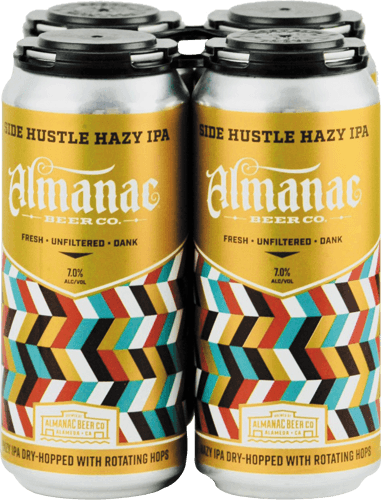 Almanac Beer Hazy IPA Series Side Hustle Hazy IPA