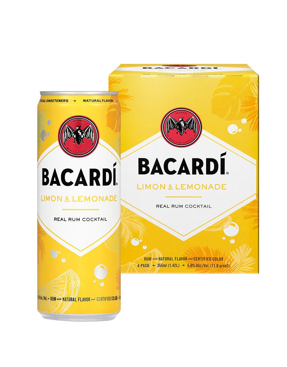 BACARDÍ® Limon & Lemonade Real Rum Cocktail