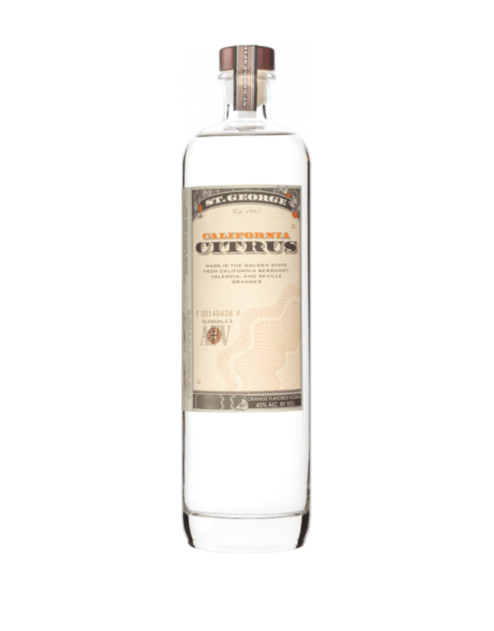 St. George California Citrus Vodka