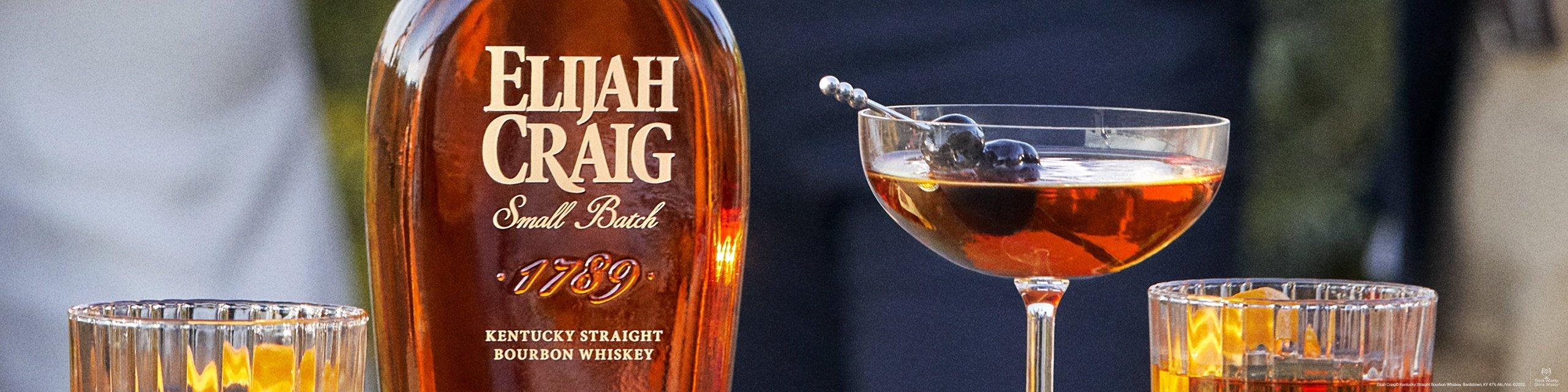 Elijah Craig is credited with pioneering the charring of the oak barrels used to age Bourbon.  At Elijah Craig, each bottle of our Bourbon is crafted with the same method used by Elijah over two hundred years ago: local corn and grains are milled and mixed with limestone-rich Kentucky spring water, then fermented and distilled. 

Buy Elijah Craig on Minibar Delivery! 