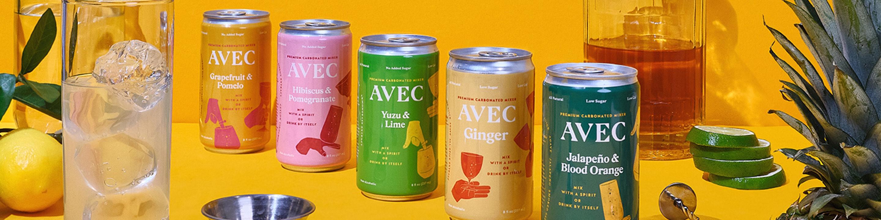 AVEC, a healthy alternative that makes drinking a little better for you without making it any less fun. Our five uniquely delicious, low calorie, low sugar flavors are made from real juices and natural botanicals, made to be mixed with your favorite liquor. And your favorite people.