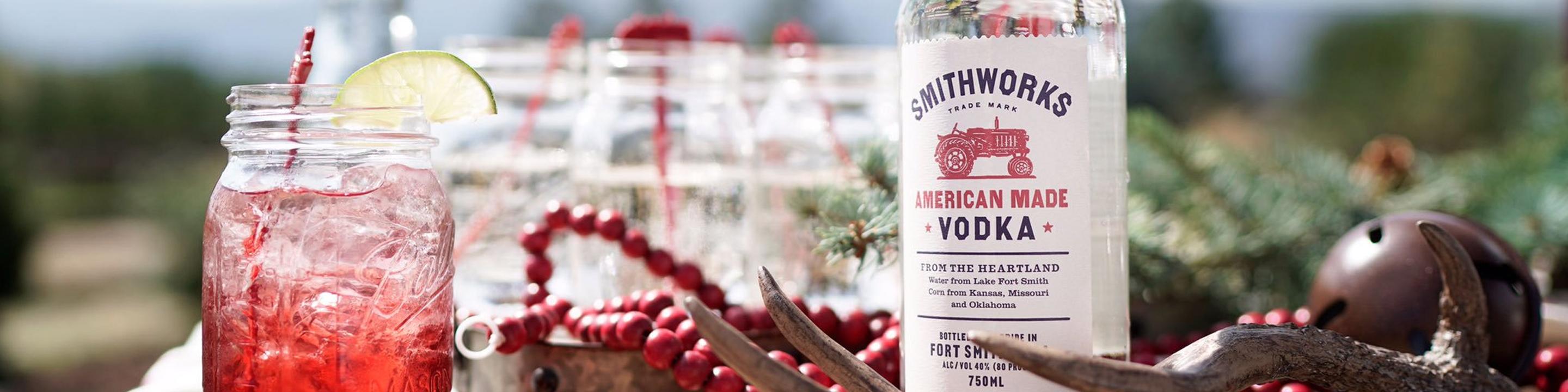 Barstool or backyard, friends or family, neat or otherwise, Smithworks American Made Vodka is the perfect anchor for your good time. It’s made with water from Lake Fort Smith, and with corn from Kansas, Missouri, and Oklahoma. Then it’s distilled three times and charcoal filtered for a smooth taste and clean finish. Buy Smithworks online now from your nearby liquor store via Minibar Delivery. 