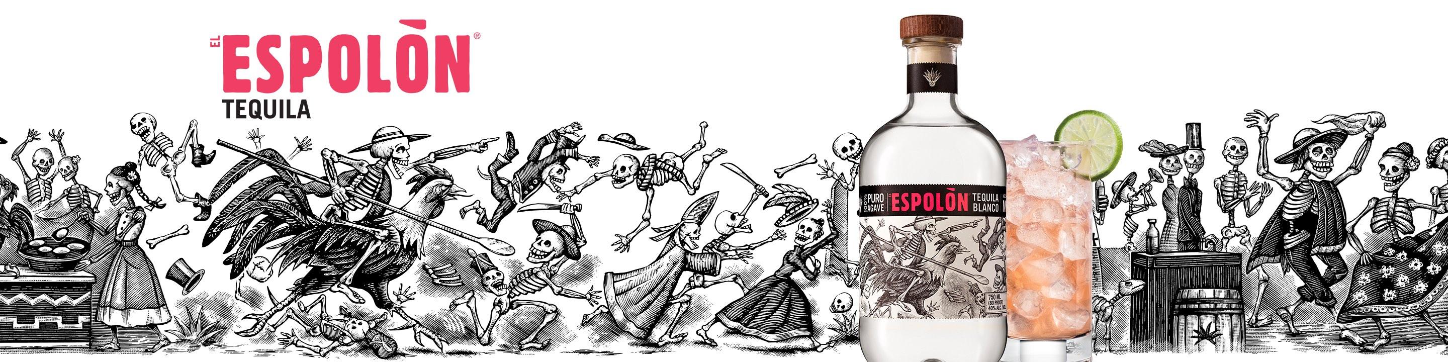 Made with hand-harvested 100% blue weber agave and distilled in the highlands of Jalisco, Mexico, Espolòn is the premium tequila that celebrates the storied culture of true Mexico through classic 19th century artistry and the iconic rooster, a symbol of national pride. The labels, unique illustrations inspired by Mexican artistry, infuse the characters of Guadalupe, Rosarita and Ramon the Rooster into journeys capturing real moments in Mexican history. Espolòn Tequila is produced in three marques, Blanco, Reposado and Anejo, and offers a limited time release, extra Anejo. Buy Espolòn Tequila online now from nearby liquor stores via Minibar Delivery.